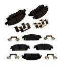 Set of 4 Brake Pads for Chevy Tahoe GMC Police (2015–2020) PKG Z56