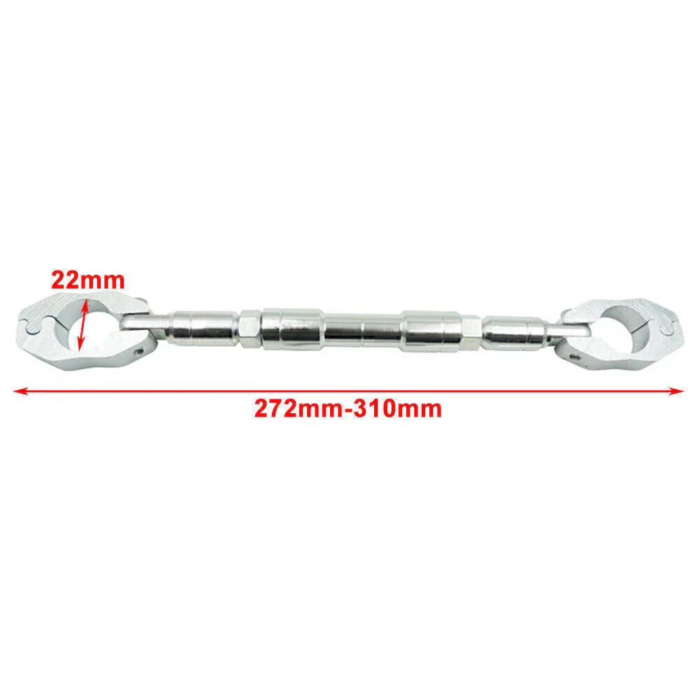 7/8" Adjustable Motorcycle Handlebar Cross Bar Strengthen Lever w/Wrench