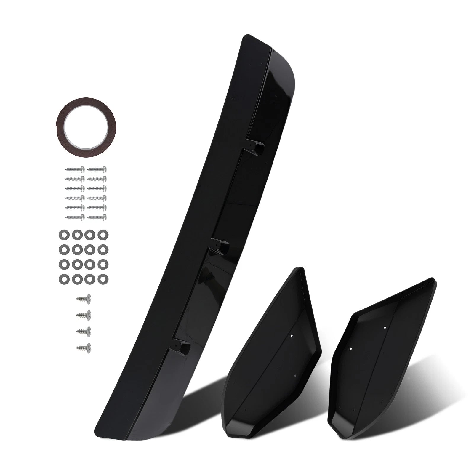 Gloss Black Front Splitter Spoiler Lip for BMW X3M F97 X4M F98 (2019–2022)