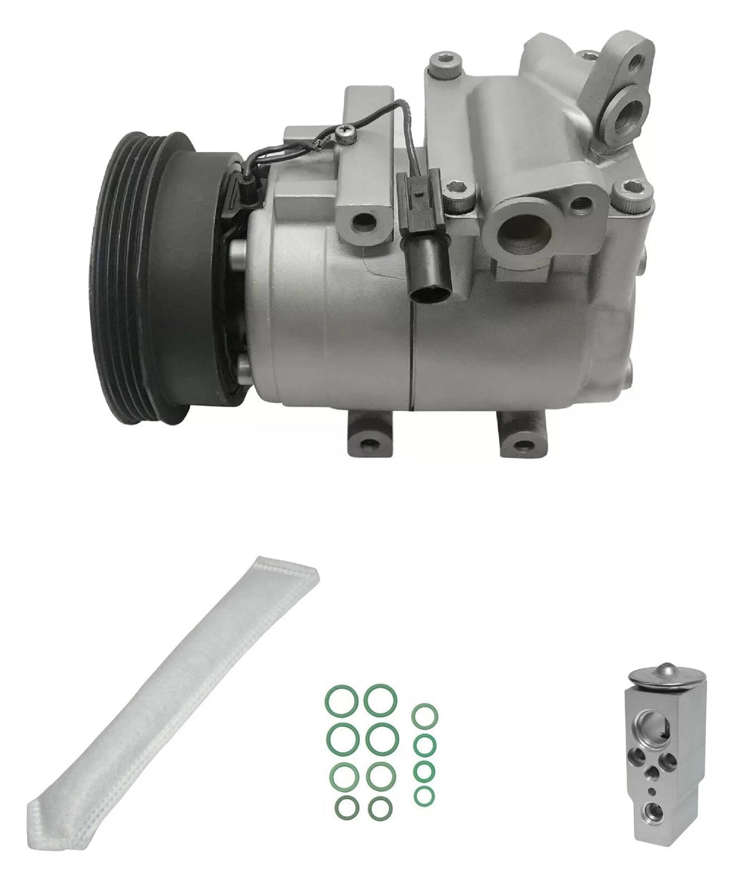 A/C Compressor Kit Replacement for Hyundai Accent 1.5L (2001–2005)