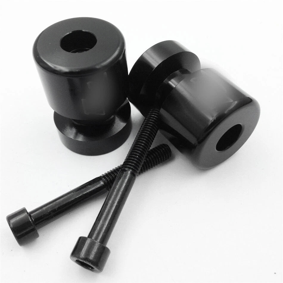 Black Swingarm Spools 6mm for Yamaha R1 YZF-R1 (1998–2015) / FZ-1 (2004–2015)