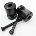 Black Swingarm Spools 6mm for Yamaha R1 YZF-R1 (1998–2015) / FZ-1 (2004–2015)