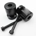 Black Swingarm Spools 6mm for Yamaha R1 YZF-R1 (1998–2015) / FZ-1 (2004–2015)
