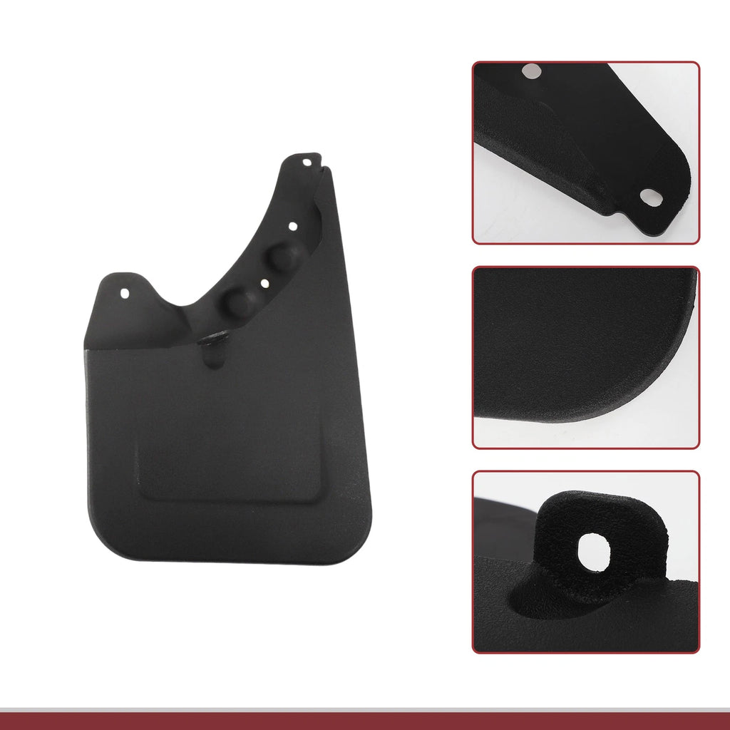 Set of 4 Mud Flaps Splash Guards for Toyota Fortuner (2010–2015)