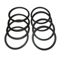 Set of 8 Interchangeable Round Vacuum Belts for Eureka Vacuums (30563B)