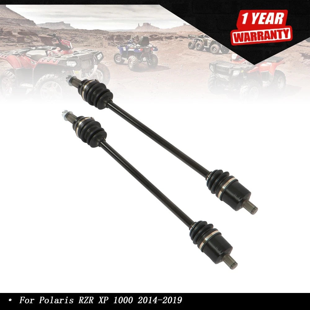 Set of 2 CV Axles for Polaris RZR XP 1000 (2014â2019)