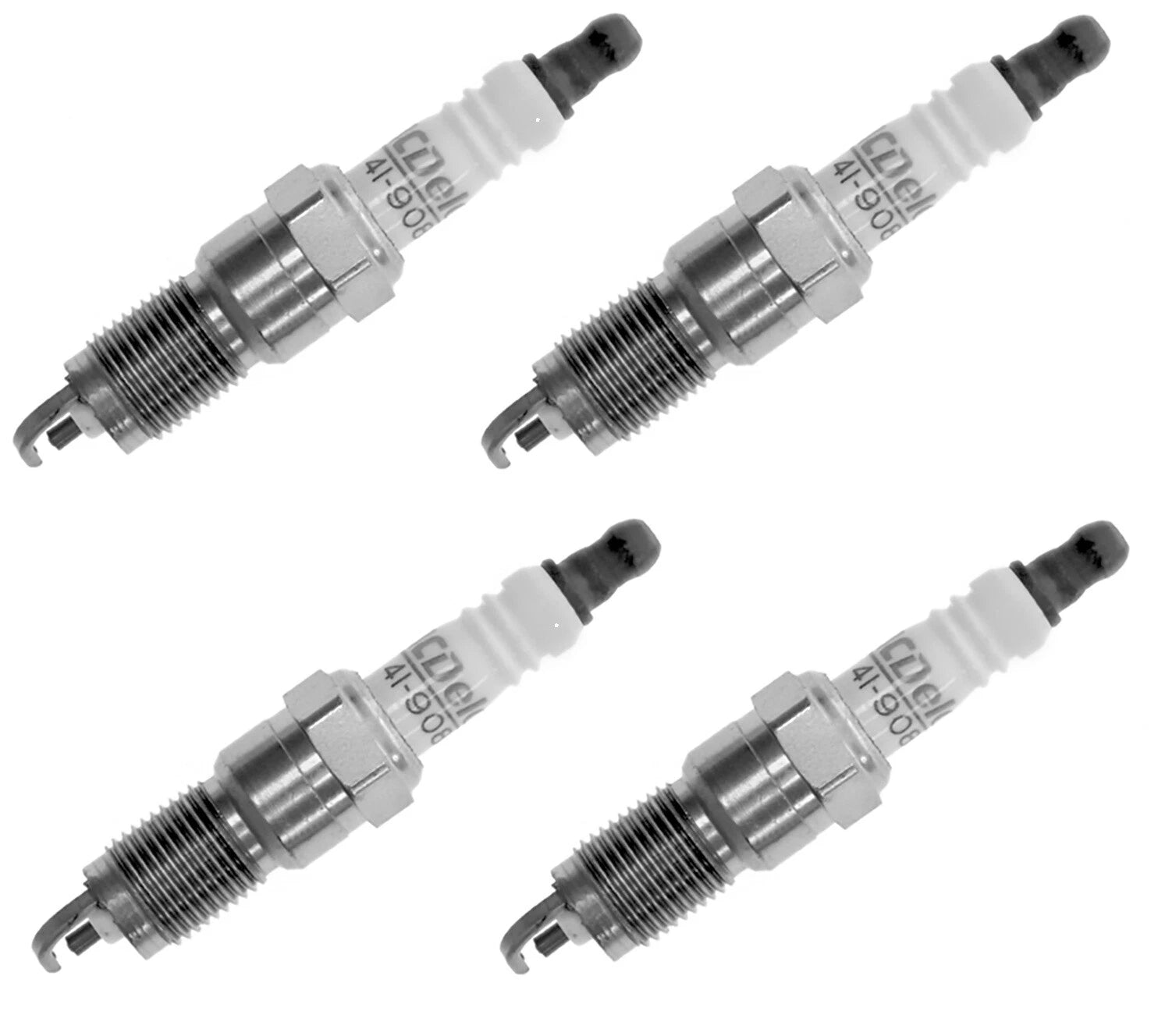 Set of 4 Spark Plugs for Chevy S10, GMC Sonoma (1994–1997) L4 2.2L