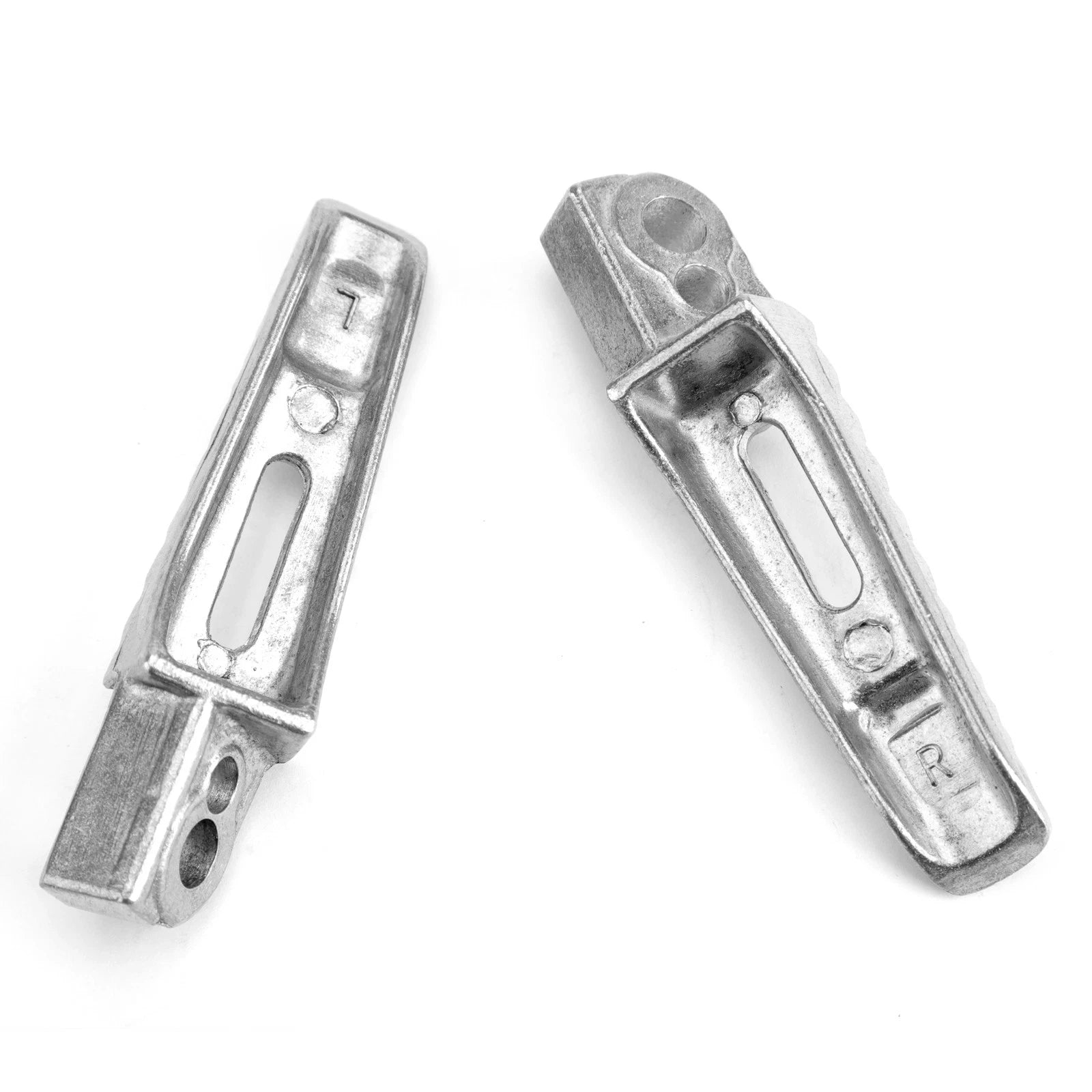 Rear Foot Peg Footrest for Suzuki GSXR600 GSXR750 GSXR1000 (2005–2014) Silver