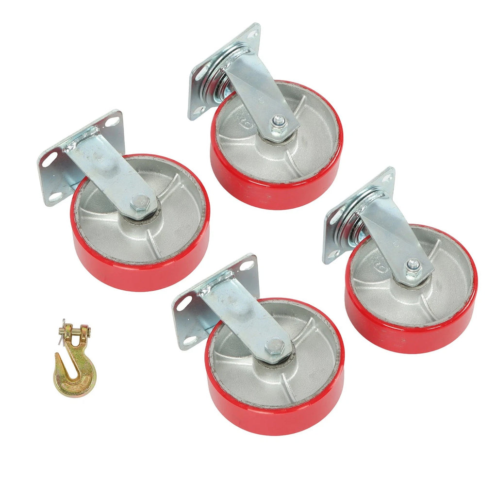 Set of 4 Heavy Duty Casters for Automotive Use