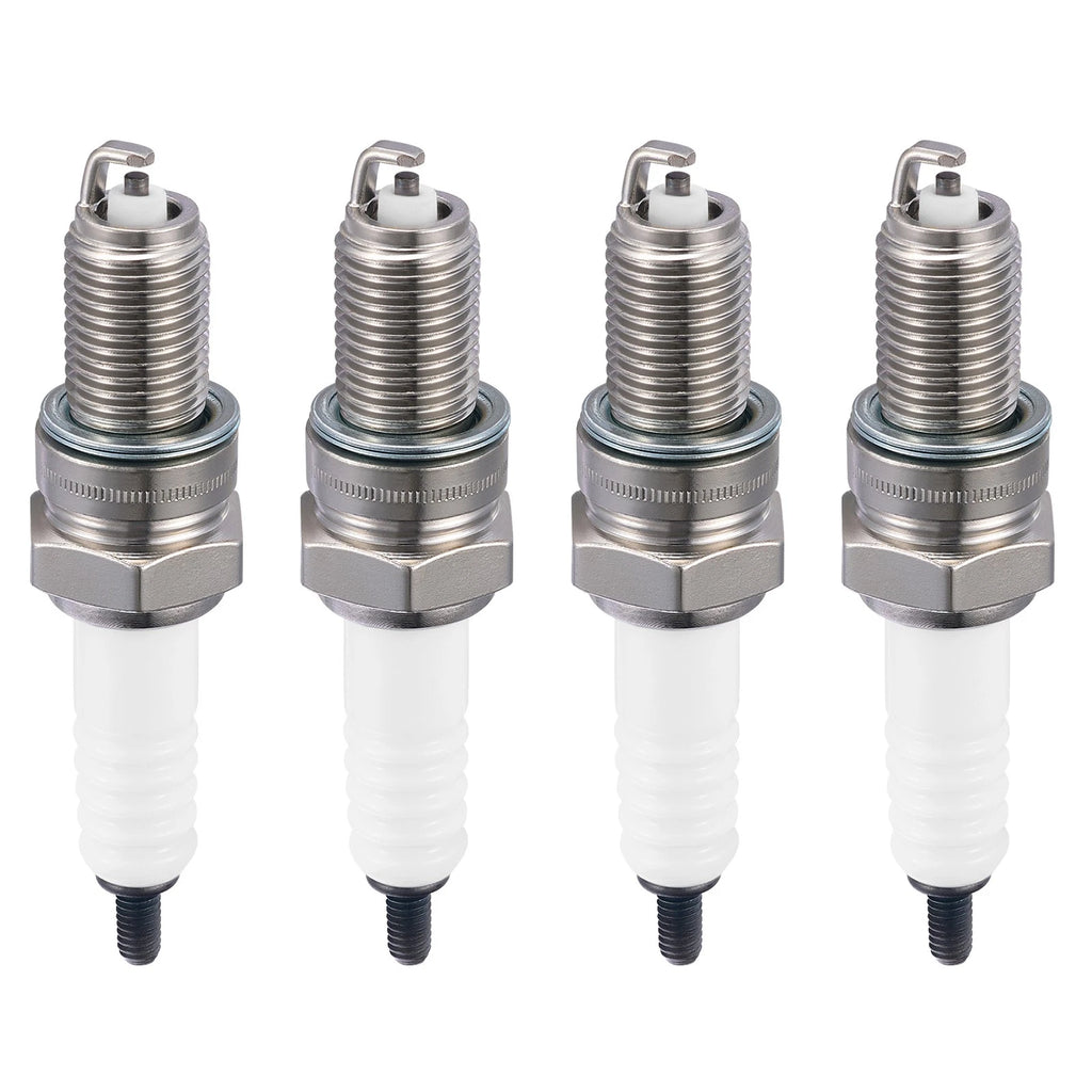 Set of 4 Spark Plugs 5531 for Honda Helix 250 (1986–1987)