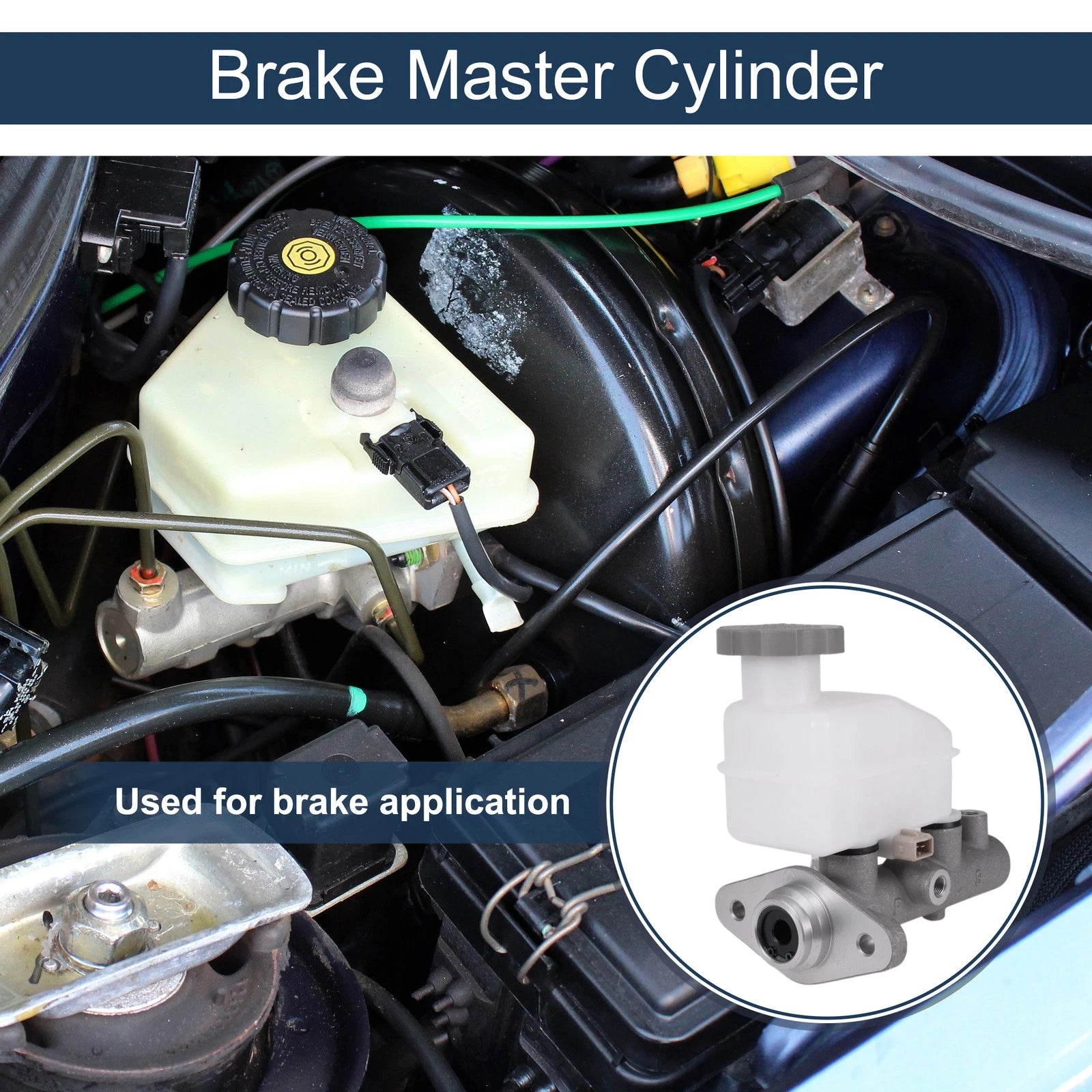 Brake Master Cylinder with Reservoir No. 585102D300 for Hyundai Elantra (2001–2006)