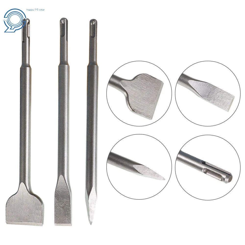6-Piece SDS Plus Chisel Set for Multiple Makes and Models