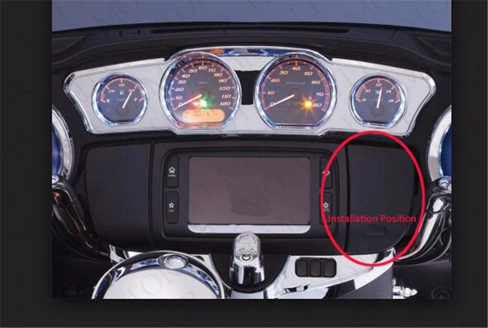 Speedometer Right Side Cover for Harley Electra (2014–2020)