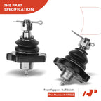 Set of 8 Front Ball Joints & Tie Rod Ends for Nissan Pickup (1995–1997)