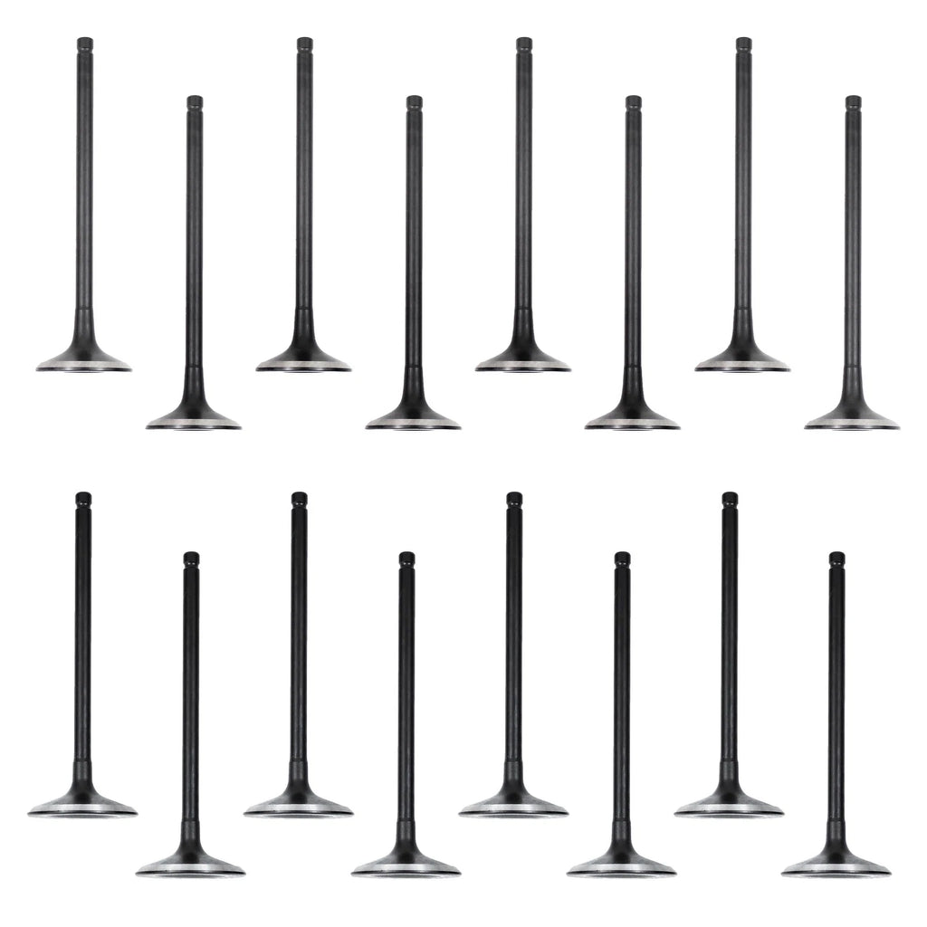 16PCS Intake Exhaust Valves for Ford Lincoln Mazda Mercury (2000–2023)