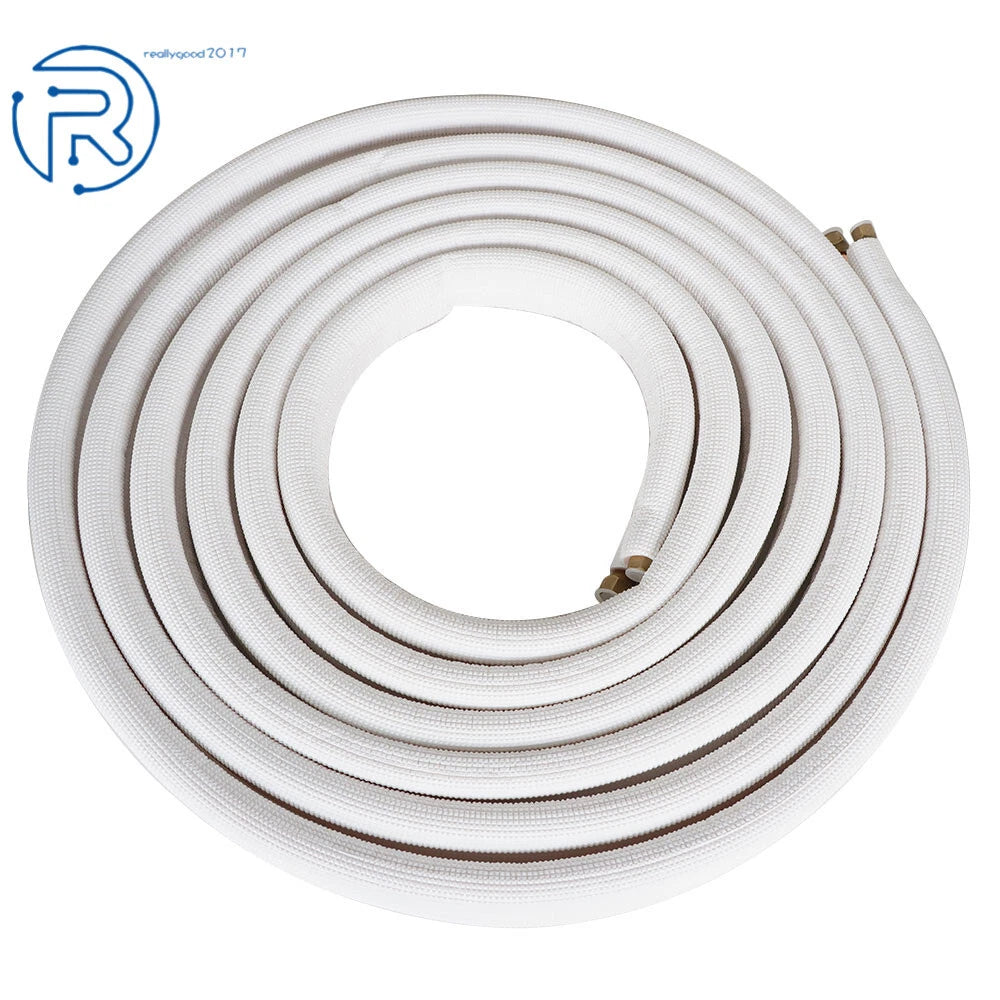 25 Feet Install Kit for Mini Split Heat Pump Systems (1/4 Inch - 3/8 Inch)