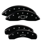 Set of 4 Caliper Covers Black Front for Chevrolet Tahoe (2015–2020)