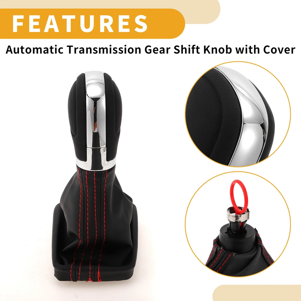 Automatic Gear Shift Knob with Cover for Volkswagen Tiguan (2012–2015)