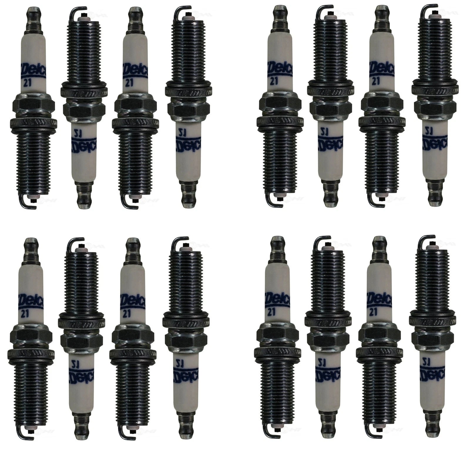 Set of 16 Spark Plugs for Mercedes-Benz SL55 AMG G55 AMG (2003–2006)