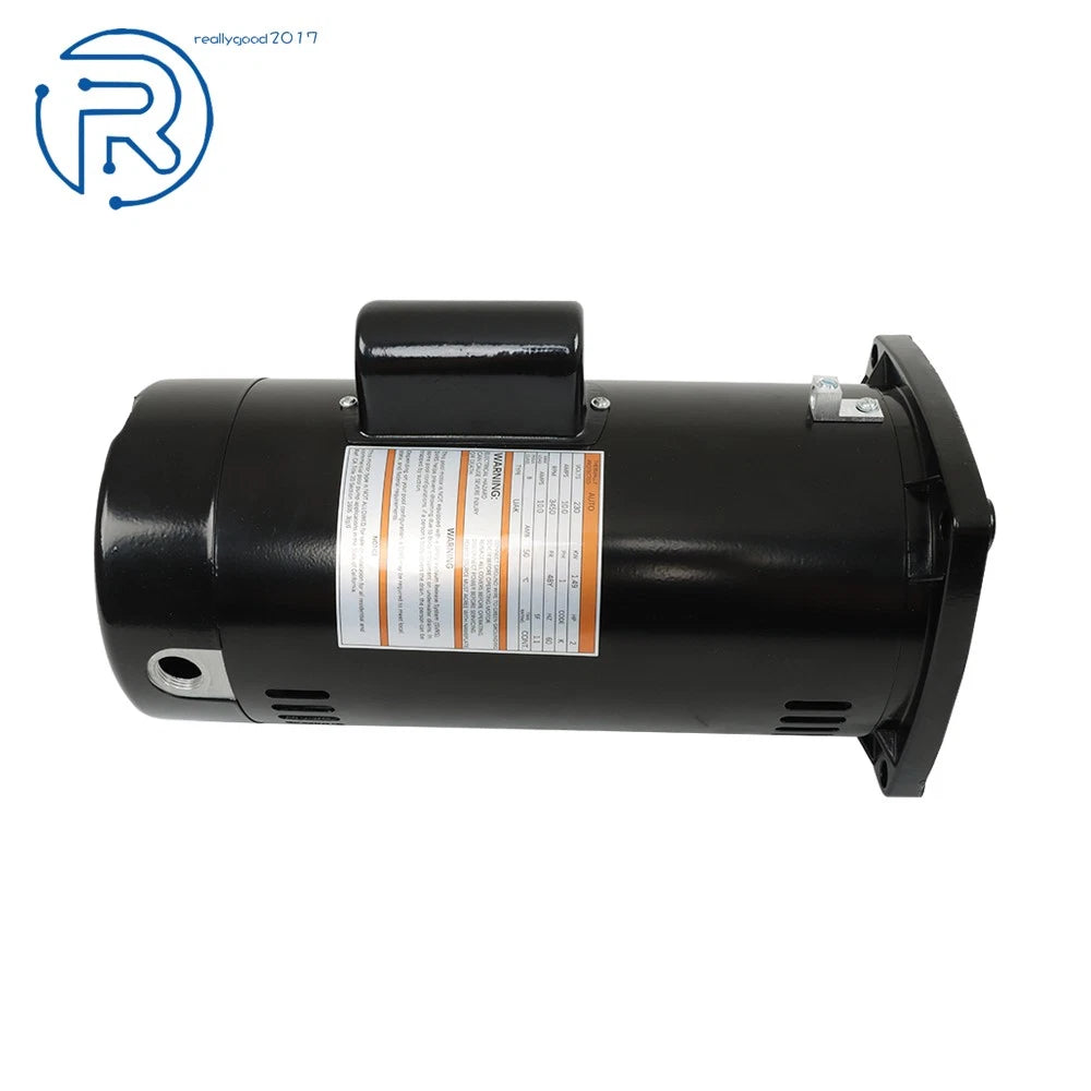 2 HP Pool Motor for Square Flange 48Y Frame (230V)
