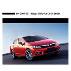 Set of 4 Tinted Window Visors for Honda Civic Sedan (2006–2011)