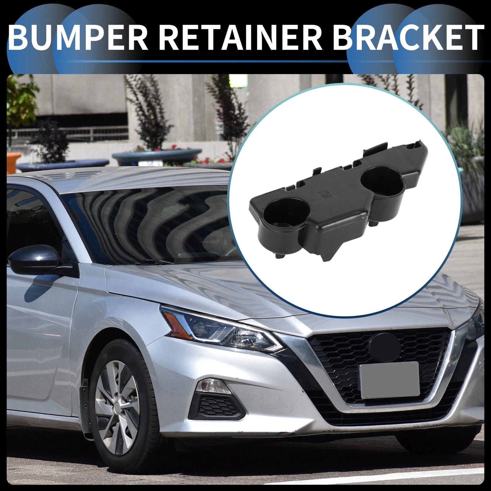 1 Pc Left Front Bumper Retainer Bracket No. 622213TS0A for Nissan Altima (2013–2015)