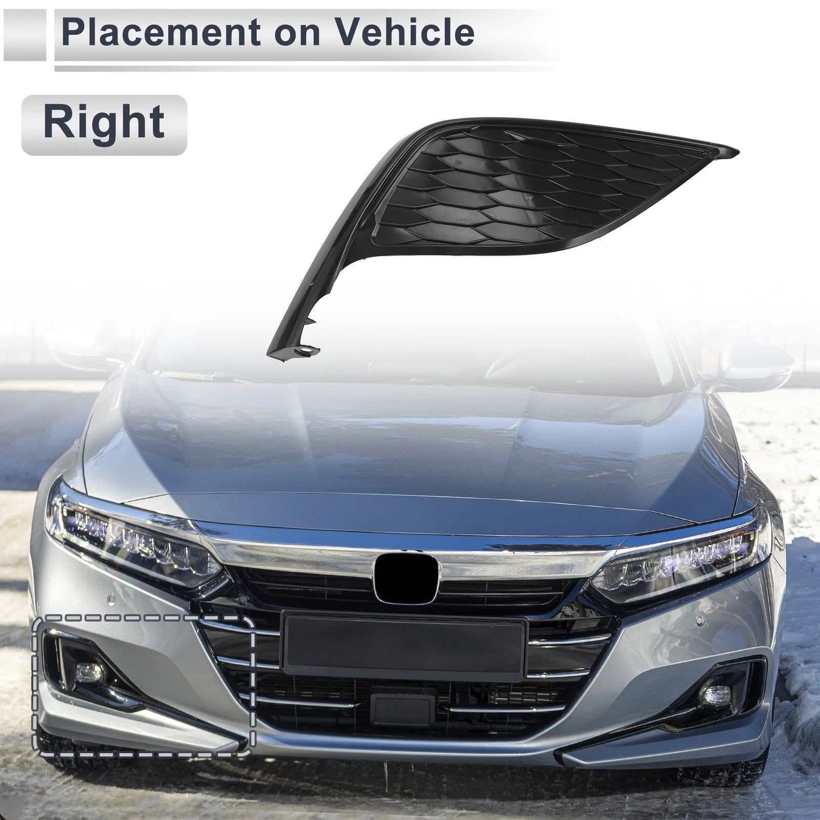 1 Pc Fog Light Grill for Toyota Camry (2021–2023) No. 8148106220