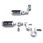 Groove Skull Highway Footpeg Footrest for Harley Sportster XL (1.25")
