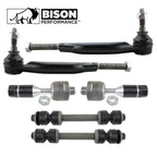 6pc Front Sway Bar Link Tie Rod End Kit for Chevrolet GMC Saab