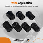 7pc Wheel Bearing Axle Lock Nut Socket Set for Toyota Ford F150 F250 F350