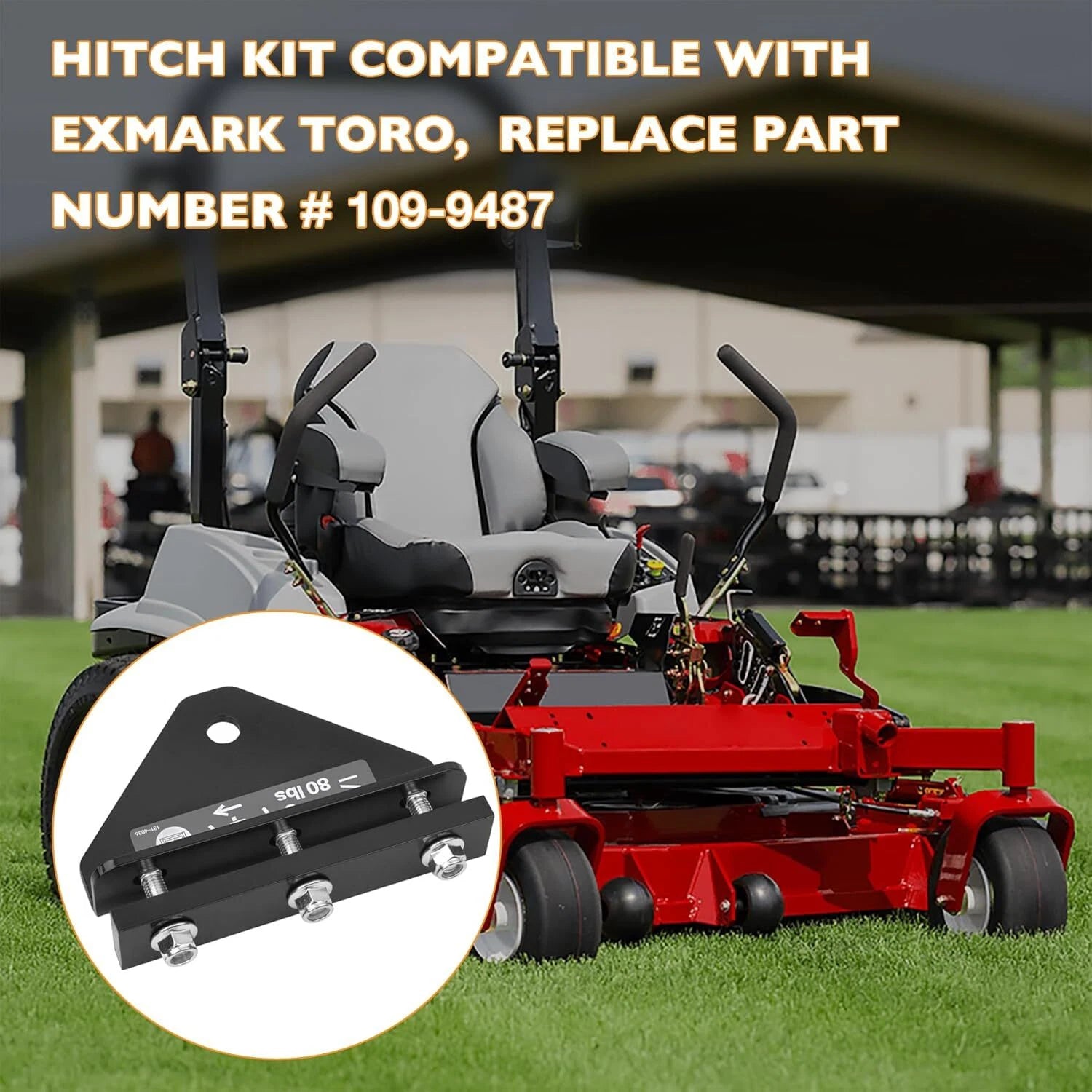 Hitch Kit for Exmark Toro Zero Turn Mower (No Year Specified)