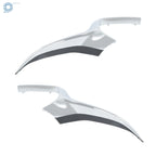 Set of 2 Chrome Front Bumper Grille Trims for Mazda 3 (2019-2023)