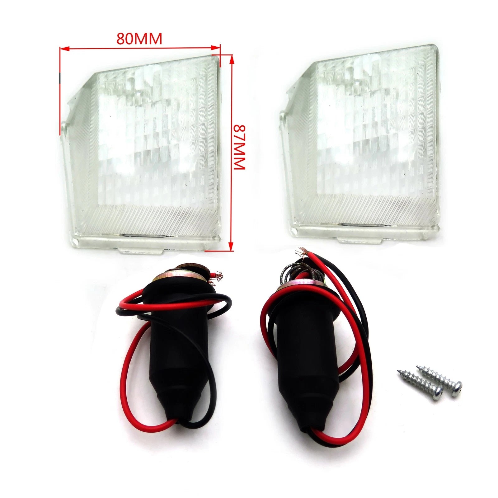 Turn Signal Lens for Kawasaki Ninja EX250 (1994–2007) Clear