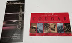 Owners Manual Collection with Case for Mercury Cougar XR7 (1996)