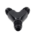 AN8 Y Fuel Block Flare Union Fitting Adapter Coupler for Universal