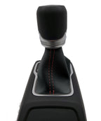 Automatic Shift Boot Cover for Jeep Wrangler (2018–2020) Black Red Stitch