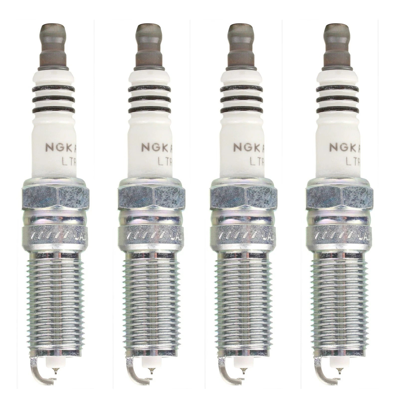 Set of 4 NGK Ruthenium HX Spark Plugs for Buick Cadillac Chevy Ford Rover Lincoln Mazda