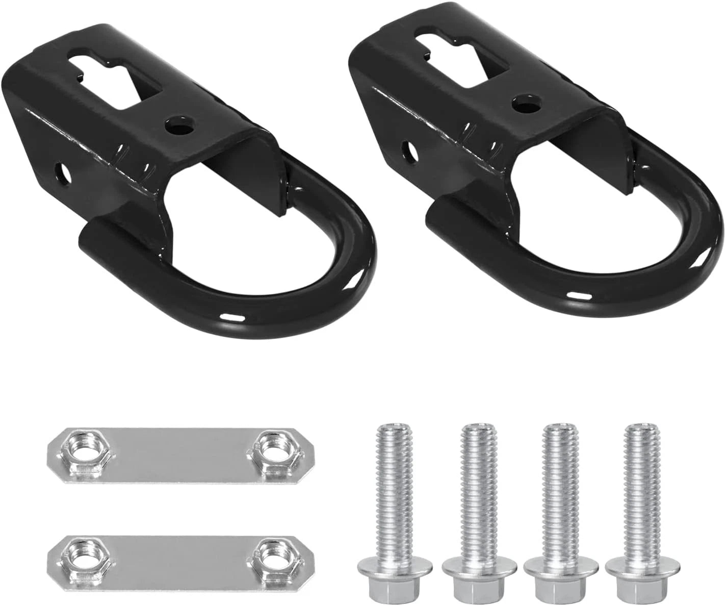 Tow Hooks for Ford F-150 (2015–2021) FL3Z17N808A Black