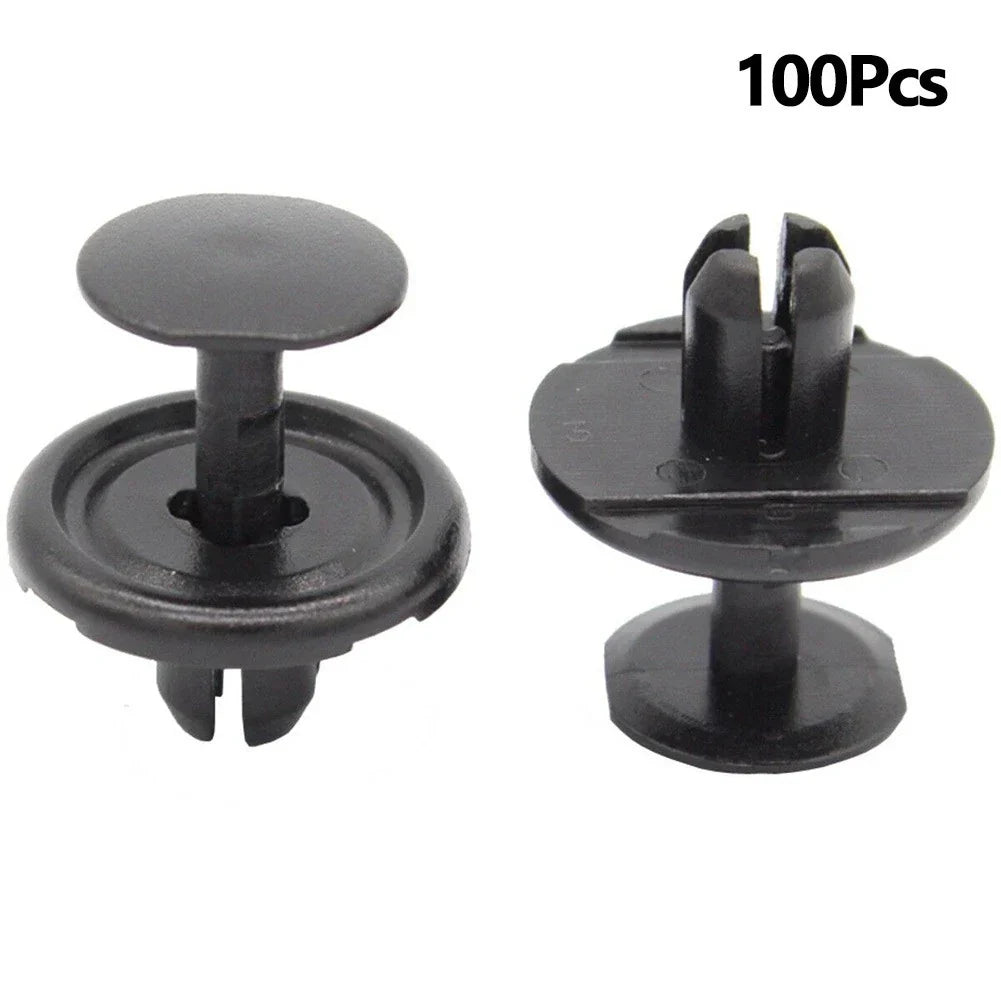 100 Pcs / 20mm x 9mm / Nylon Clip for Toyota