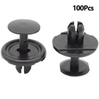 100 Pcs / 20mm x 9mm / Nylon Clip for Toyota