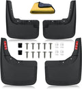 4X Mud Flaps Splash Guards for Chevrolet Silverado 1500 (2019–2024)
