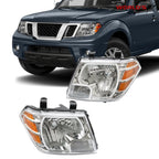 Set of 2 Headlights for Nissan Frontier (2009–2021)
