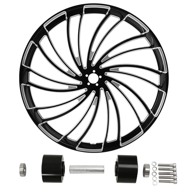 30" Front Wheel Rim with Dual Disc Hub for Harley Touring Electra Glide (1997–2021)