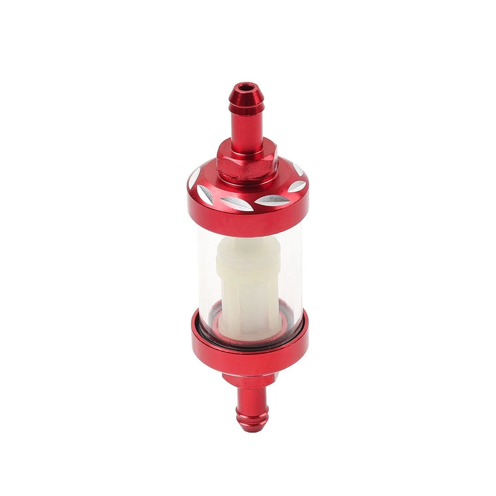 8MM 5/16 Inline Reusable Gas Fuel Filter for Universal Motorcycles