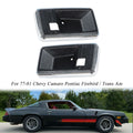 Pair Interior Door Handle Bezel for Firebird Trans Am & Camaro (1977–1981)