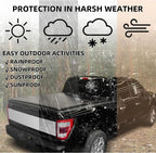 6.8FT Hard Tonneau Cover for Ford F250 F350 Super Duty (1999–2024)