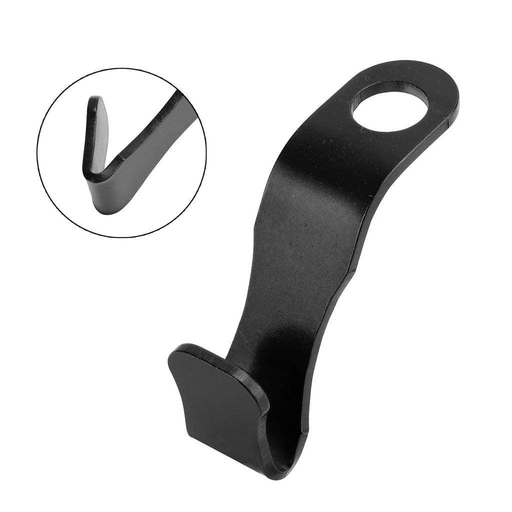 Helmet Hook Hanger for Motorcycle (Universal) - Black