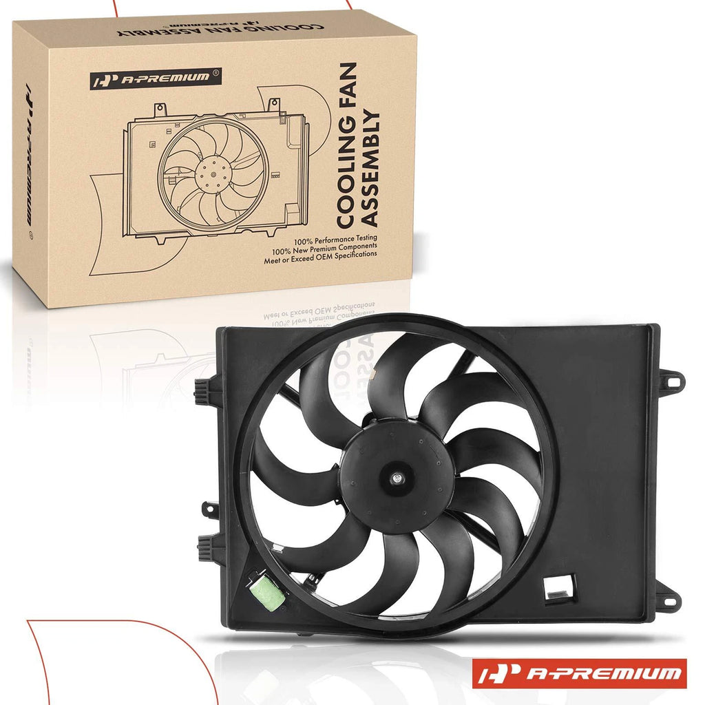 Cooling Fan Assembly with Shroud for Chevrolet Sonic (2012â2017)