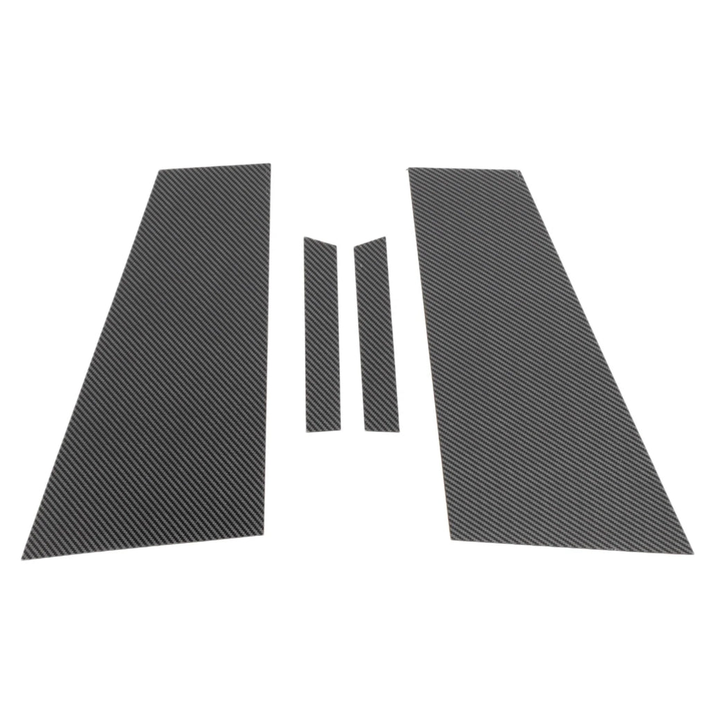 Set of 4 Car Pillar Window Trim Covers for Mercedes Benz CLS-Class 