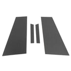 Set of 4 Car Pillar Window Trim Covers for Mercedes Benz CLS-Class 